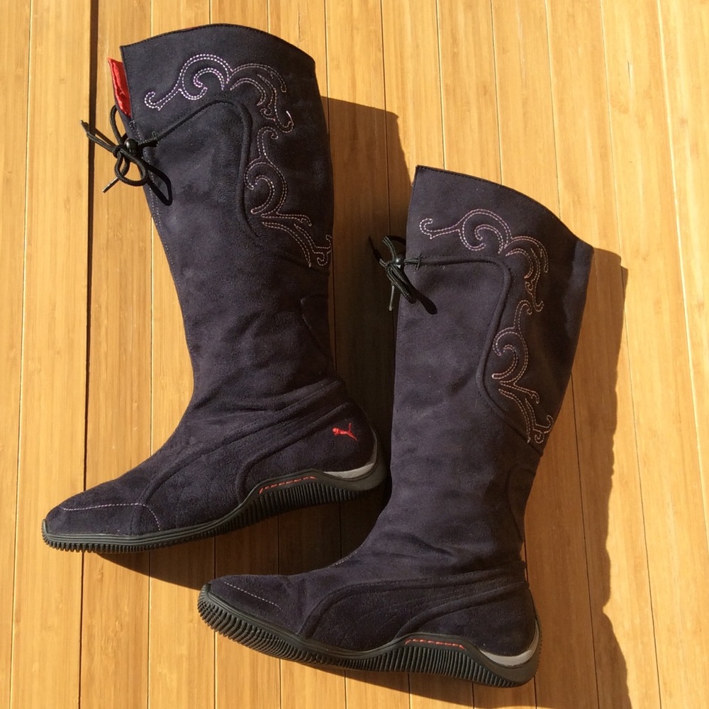 Puma Flurry Tall Sneaker Boots Shoe Women’s 7 - Picture 1 of 8